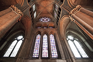 South arm of the transept of Notre-Dame de Reims Cathedral, Reims, Marne, France