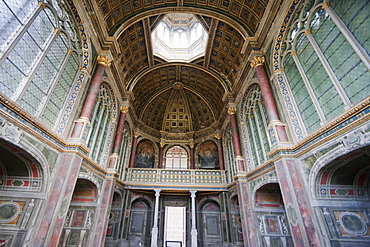 Chapel of Saint-Saturninus from 1169 in the Palace of Fontainebleau, Fontainebleau, Seine-et-Marne, France