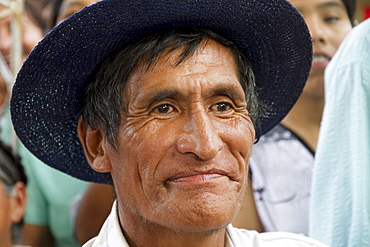 Chapaco at the festivities of the Dia de las Comadres during the Carnaval Chapaco, Tolomosa, Tarija, Bolivia