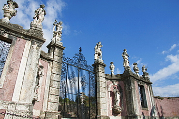 Entrance to Villa Piovene by Andrea Palladio, Lonedo di Lugo, Italy