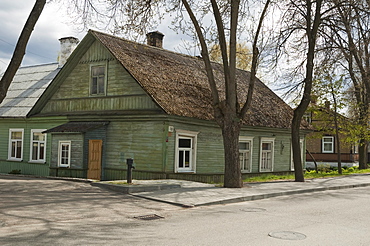 Wooden houses built by the Karaites, Trakai, Lithuania