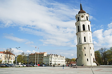 The Cathedral's bell tower, Vilnius, Lithuania