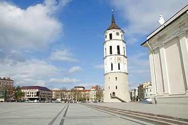 The Cathedral's bell tower, Vilnius, Lithuania