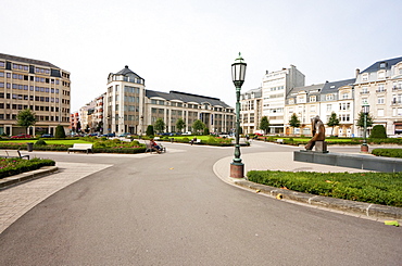 Place de Martyrs (Martyrs' Square) to commemorate the victims of the Nazi Occupation, Luxembourg