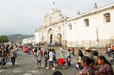 Catedral de Santiago (Cathedral), Antigua Guatemala, Sacatepuquez, Guatemala