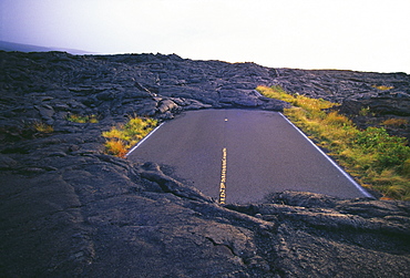 Hawaii, Big Island, Hawaii Volcanoes National Park, Chain of Craters Road.