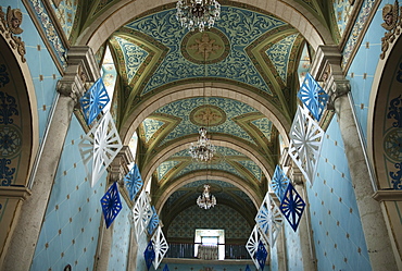 Central Nave Of The Temple Of Guadalupe, Asientos, Aguascalientes, Mexico