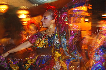 Regional Dance Performance At Las Pichanchas Restaurant, Tuxtla Gutierrez, Chiapas, Mexico