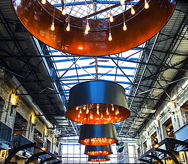 Interior of the Forks Marketplace, Winnipeg, Manitoba, Canada