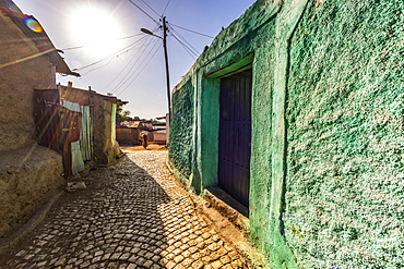 Street scene in Harar Jugol, the Fortified Historic Town, Harar, Harari Region, Ethiopia