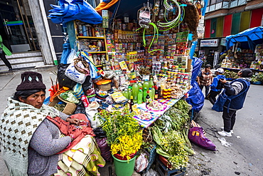 Mercado de Brujas (Witches' Market), La Paz, La Paz, Bolivia