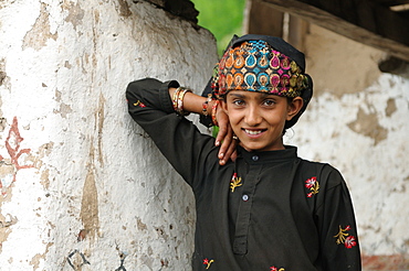 Gujjar girl, Sahoo, Chamba, Himachal Pradesh, India, Asia