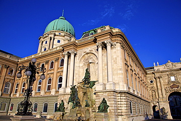 Matthias Fountain, Buda Castle, UNESCO World Heritage Site, Budapest, Hungary, Europe 