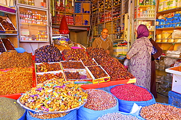 Spice Stall, Meknes, Morocco, North Africa, Africa