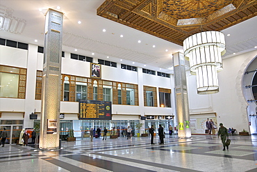 Railway Station, Fez, Morocco, North Africa, Africa