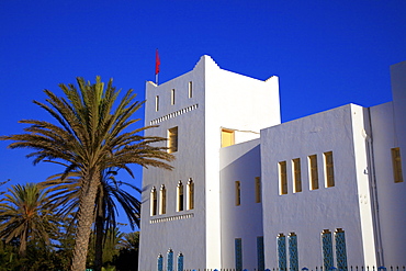 Art Deco architecture, Sidi Ifni, Morocco, North Africa, Africa