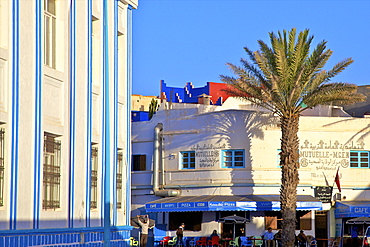 Art Deco architecture, Sidi Ifni, Morocco, North Africa, Africa