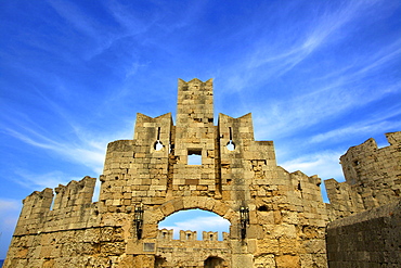 Liberty Gate, Rhodes, Dodecanese, Greek Islands, Greece, Europe