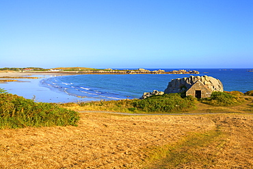 L'Ancresse Bay, Guernsey, Channel Islands, United Kingdom, Europe