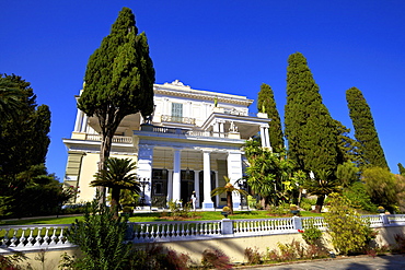 Achilleion Palace, Corfu, The Ionian Islands, Greek Islands, Greece, Europe