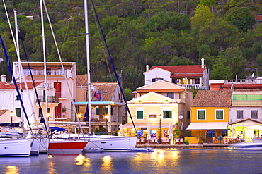 Gaios Harbour, Paxos, The Ionian Islands, Greek Islands, Greece, Europe