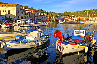 Gaios Harbour, Paxos, The Ionian Islands, Greek Islands, Greece, Europe