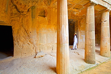 Tombs of the Kings, Paphos, UNESCO World Heritage Site, Cyprus, Eastern Mediterranean Sea, Europe