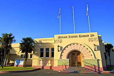 Art Deco National Tobacco Company Building, Ahuriri, Napier, Hawkes Bay, North Island, New Zealand, Pacific