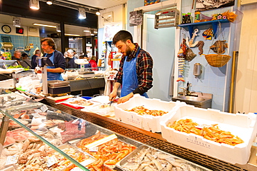 The Mercato Centrale, Florence, Tuscany, Italy, Europe