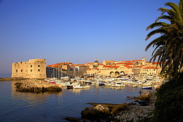 Harbour, Dubrovnik, UNESCO World Heritage Site, Croatia, Europe 