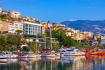 Alanya Harbour, Alanya, Antalya Province, Turkey, Asia Minor, Eurasia