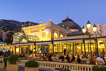 Cafe de Paris, Monte Carlo, Monaco, Mediterranean, Europe