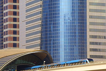 Dubai Metro, Dubai, United Arab Emirates, Middle East