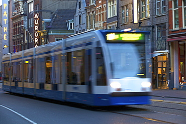 Tram, Amsterdam, Netherlands, Europe