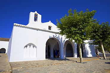 Church, Sant Carles De Peralta (San Carlos), Ibiza, Spain, Europe