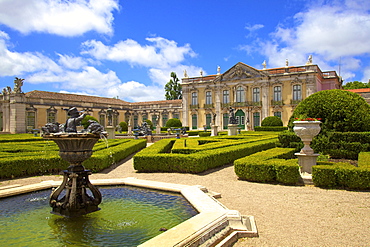 Ballroom Wing, Palacio de Queluz, Lisbon, Portugal, South West Europe