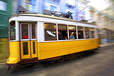 Tram, Lisbon, Portugal, South West Europe