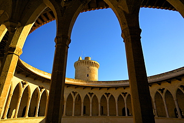 Castell de Bellver, Palma, Mallorca, Spain, Europe