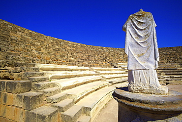 Roman Theatre, Salamis, North Cyprus, Cyprus, Europe 