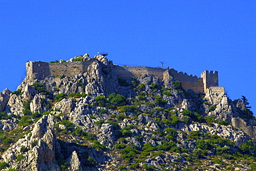 St. Hilarion Castle, North Cyprus, Cyprus, Europe 