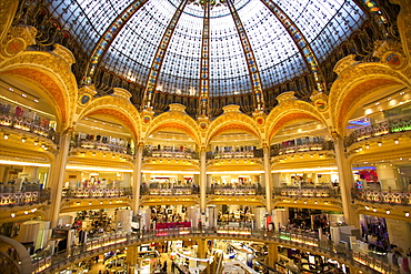 Galeries Lafayette, Paris, France, Europe