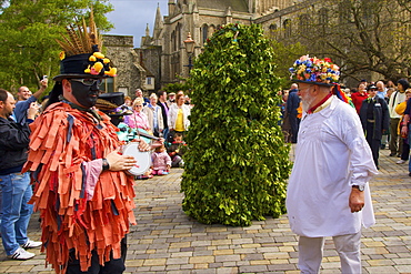 Jack In The Green, Sweep's Festival, Rochester, Kent, England, United Kingdom, Europe