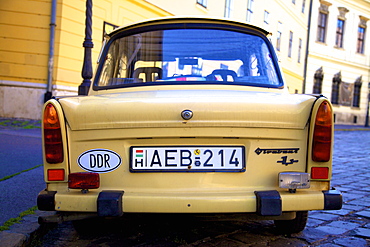 Trabant Car, Budapest, Hungary, Europe