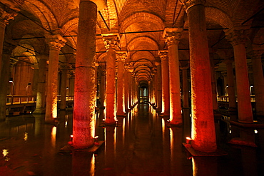 Basilica Cistern, Istanbul, Turkey, Europe