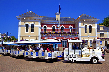 Le Petit Train, St. Aubin, Jersey, Channel Islands, Europe