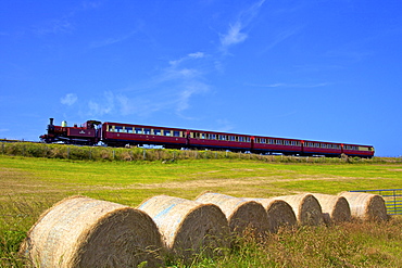 Steam Railway, Port Soderick, Isle of Man, Europe 