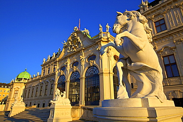 Belvedere, UNESCO World Heritage Site, Vienna, Austria, Europe 