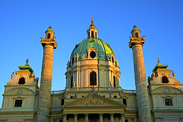 St. Charles Church, Vienna, Austria, Europe 