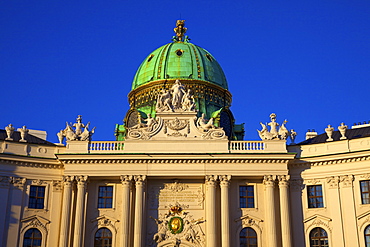 Hofburg Palace exterior, UNESCO World Heritage Site, Vienna, Austria, Europe 