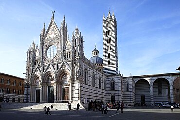 The Cathedral of Siena, Siena, UNESCO World Heritage Site, Tuscany, Italy, Europe